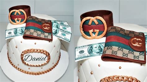 gucci birthday cake tutorial